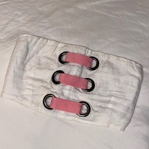 LF millau linen tube top